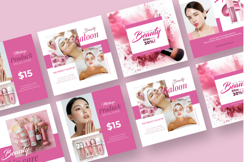beauty-instagram-post-template