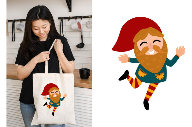 gnomes-collection-svg-file