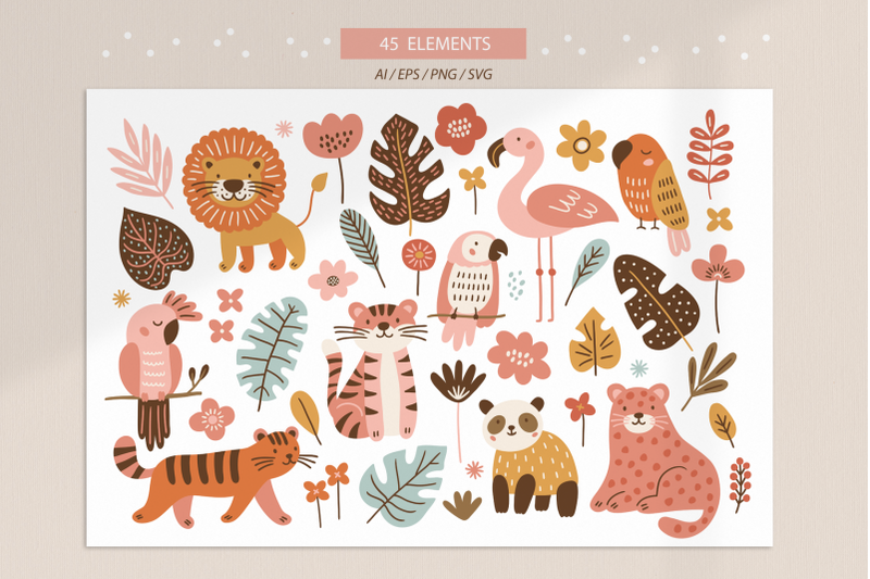 jungle-friends-kit