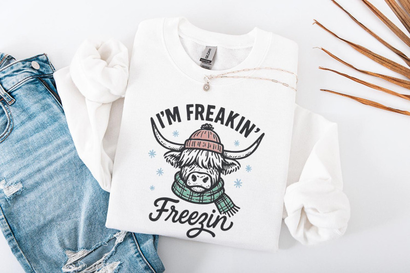 i-039-m-freakin-039-freezin-039-png-highland-cow-winter-shirt-funny-cold-weath