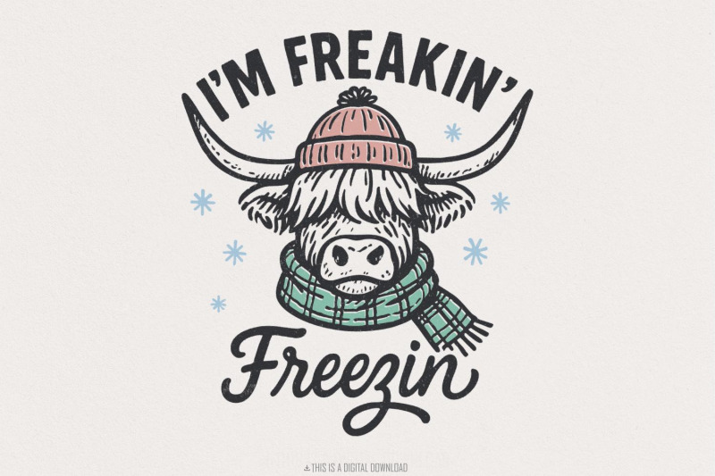 i-039-m-freakin-039-freezin-039-png-highland-cow-winter-shirt-funny-cold-weath
