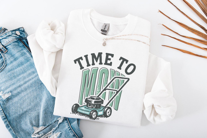 time-to-mow-png-lawn-mower-clipart-digital-download-gardening-shirt
