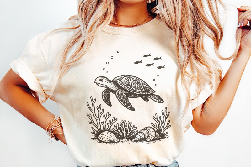 sea-turtle-png-ocean-animal-clipart-underwater-illustration-marine