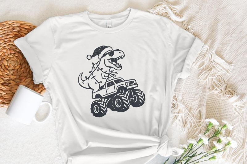 t-rex-merry-christmas-png-dinosaur-monster-truck-png-holiday-dinosau