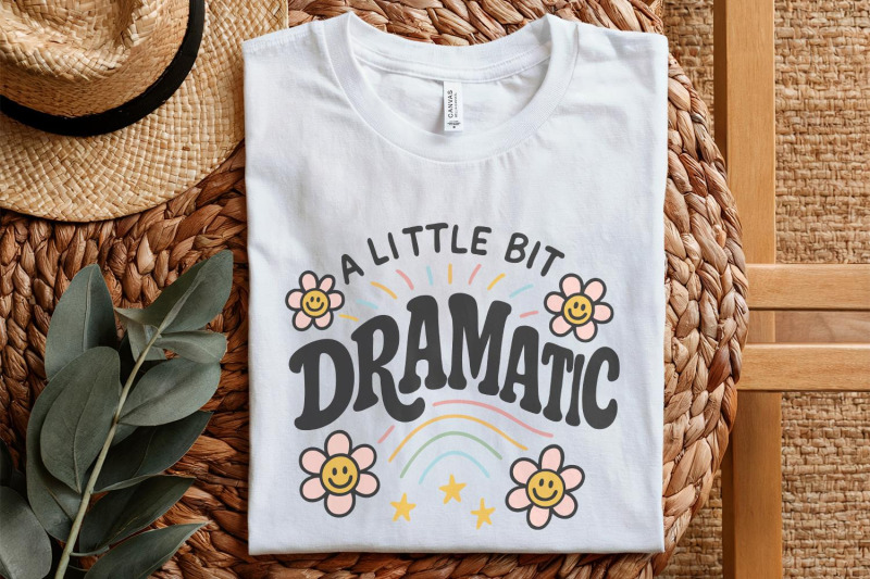a-little-bit-dramatic-png-cute-retro-flowers-and-rainbow-digital-art