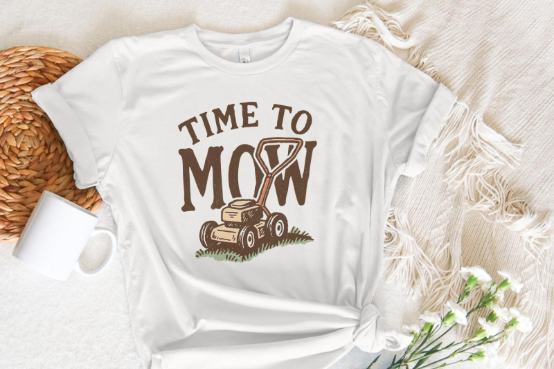 time-to-mow-png-lawn-mower-png-grass-cutting-art-gardening-shirt-d