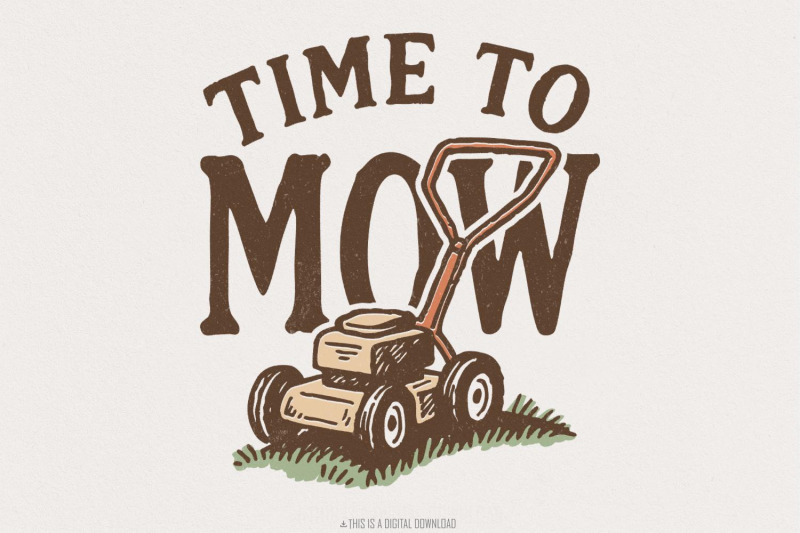 time-to-mow-png-lawn-mower-png-grass-cutting-art-gardening-shirt-d