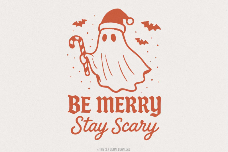 be-merry-stay-scary-png-christmas-ghost-clipart-funny-holiday-shirt