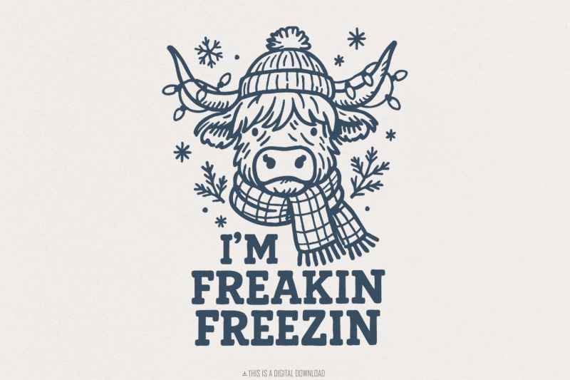 i-039-m-freakin-freezin-png-funny-winter-highland-cow-shirt-cold-weather