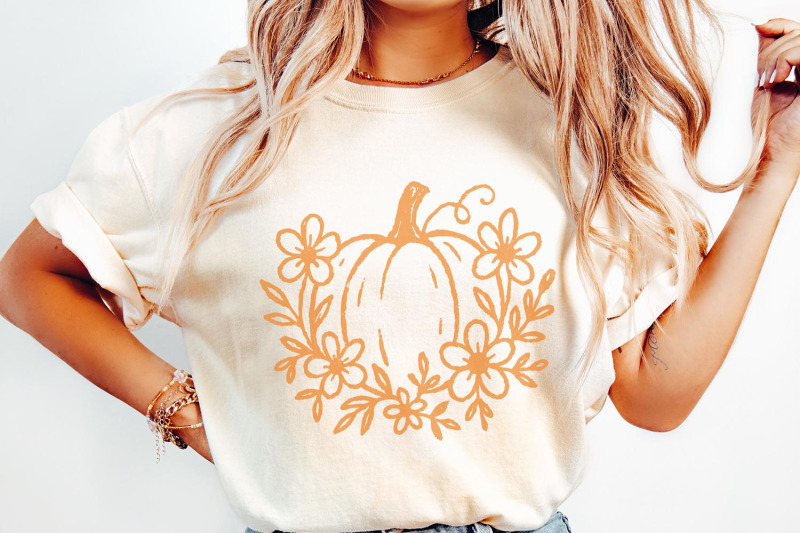 pumpkin-png-floral-fall-design-autumn-digital-download-pumpkin-with