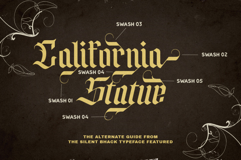 silent-black-stylish-blackletter