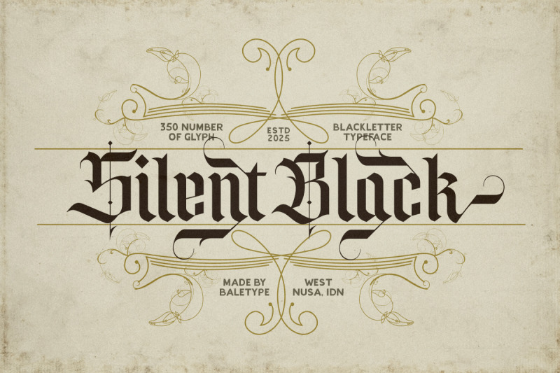 silent-black-stylish-blackletter