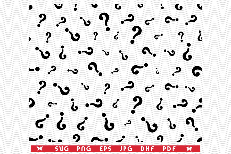 svg-question-marks-seamless-silhouettes-digital-clipart