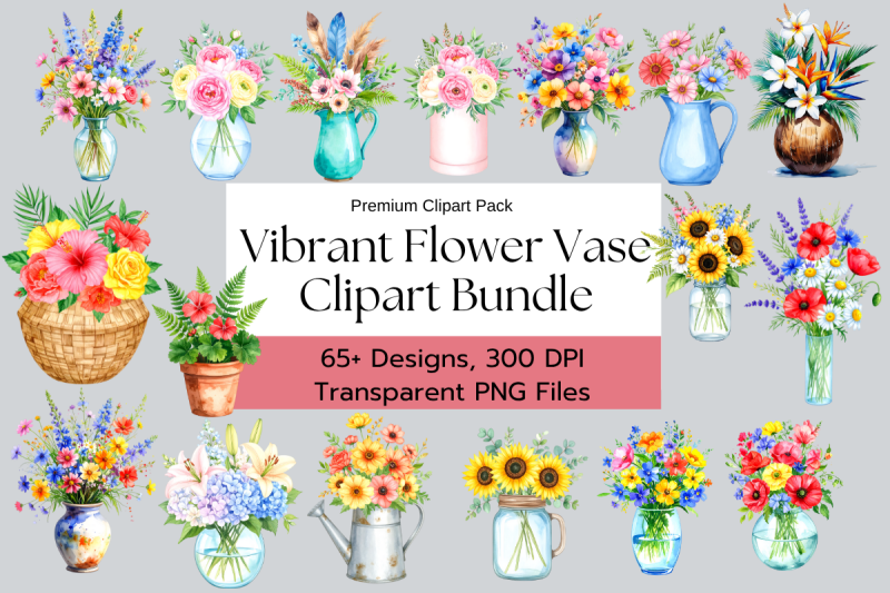 vibrant-flower-vase-clipart-bundle