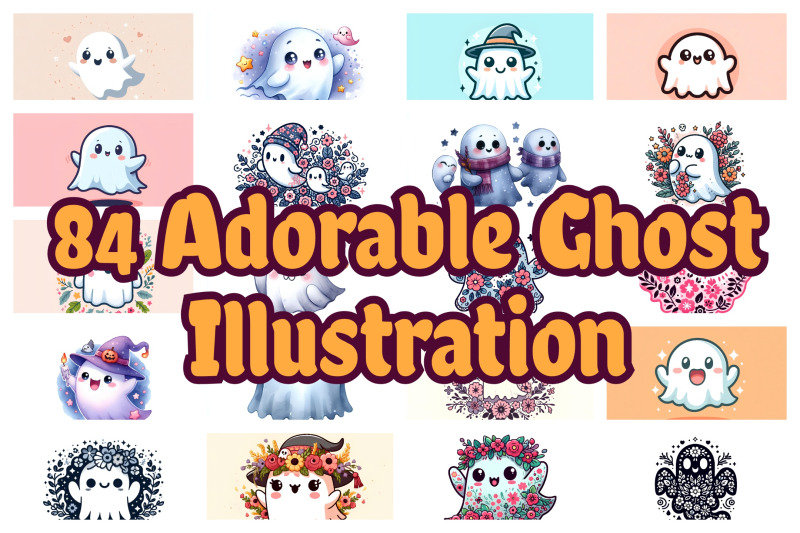 a-set-of-84-cute-adorable-ghost
