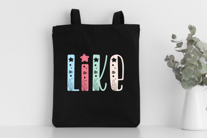 under-sea-decorative-font