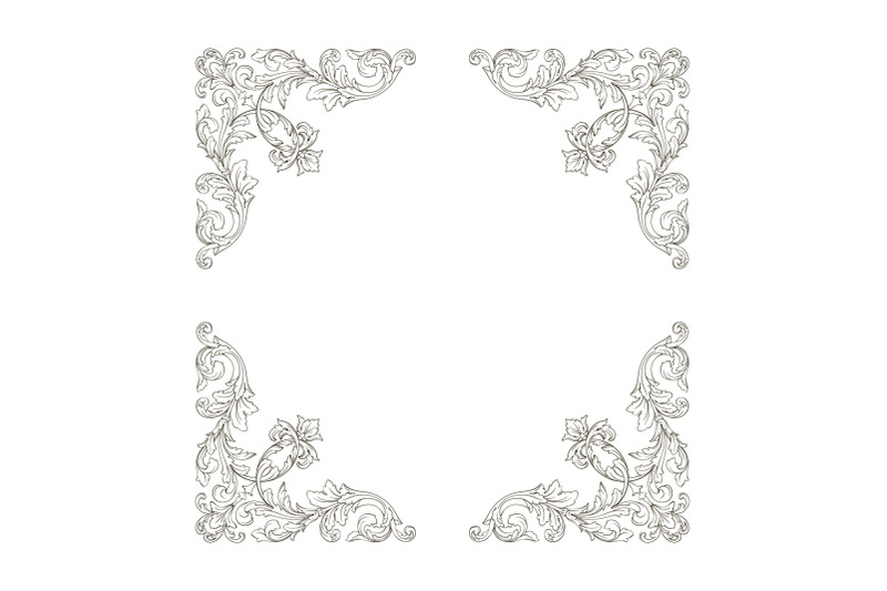 vintage-ornaments-decorative-frames