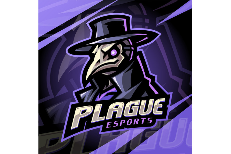 plague-esport-mascot-logo-design