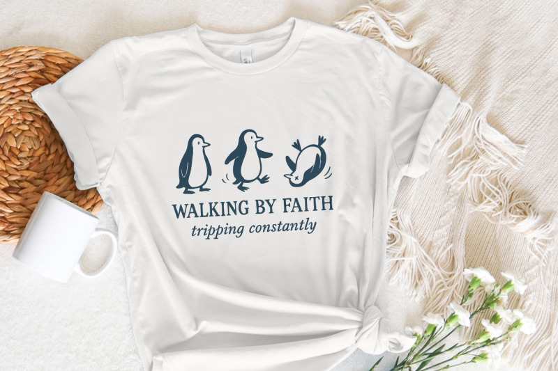 walking-by-faith-png-tripping-constantly-penguin-shirt-faith-quote-p