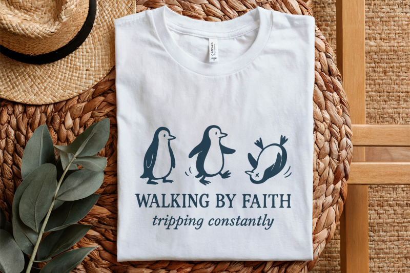 walking-by-faith-png-tripping-constantly-penguin-shirt-faith-quote-p