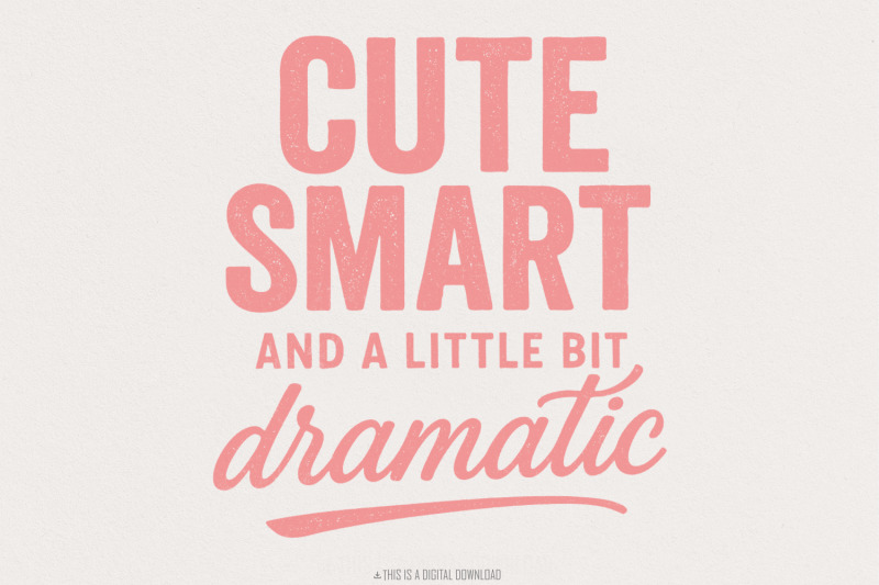 cute-smart-and-a-little-bit-dramatic-png-funny-quote-shirt-design-bo