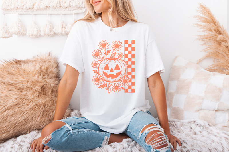 pumpkin-floral-png-vintage-halloween-png-digital-download-checkerboa