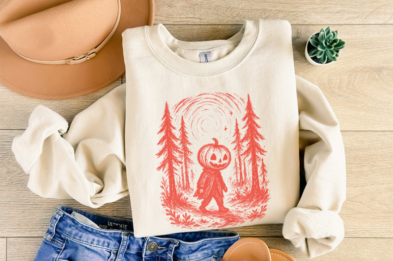 pumpkin-head-png-halloween-digital-art-spooky-forest-printable-cree