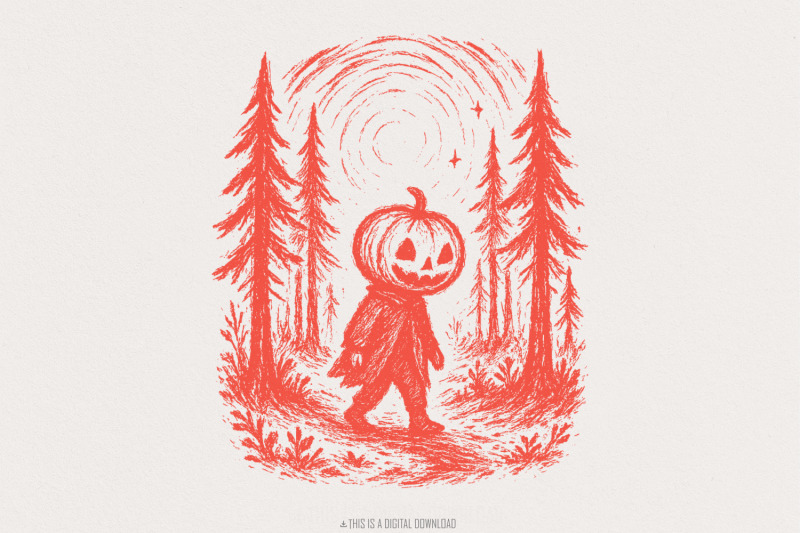 pumpkin-head-png-halloween-digital-art-spooky-forest-printable-cree