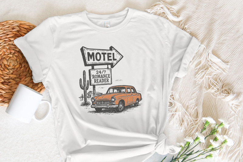 24-7-romance-reader-motel-png-retro-car-art-digital-download-vintage