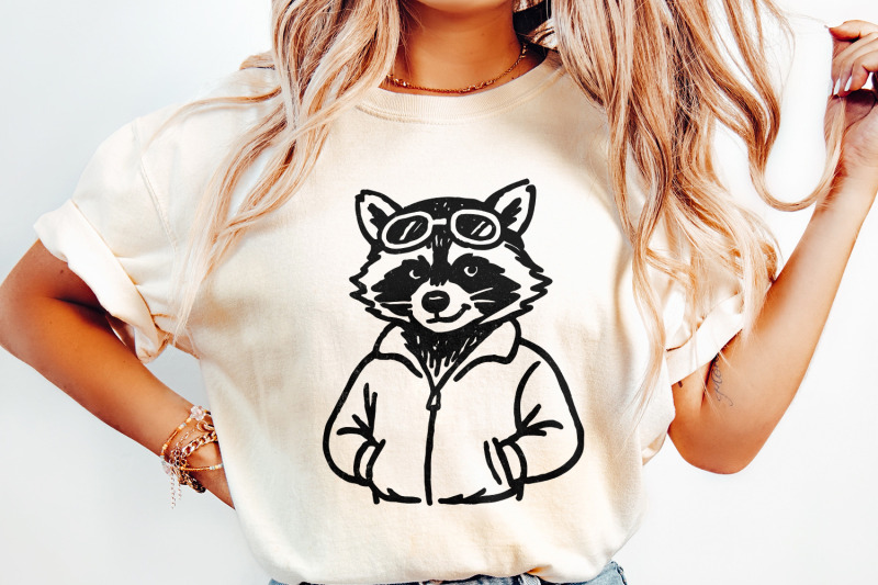 cool-raccoon-with-goggles-png-digital-download-animal-art-funky-retr