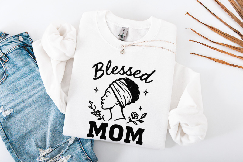 blessed-mom-png-floral-afro-woman-sublimation-african-american-mothe
