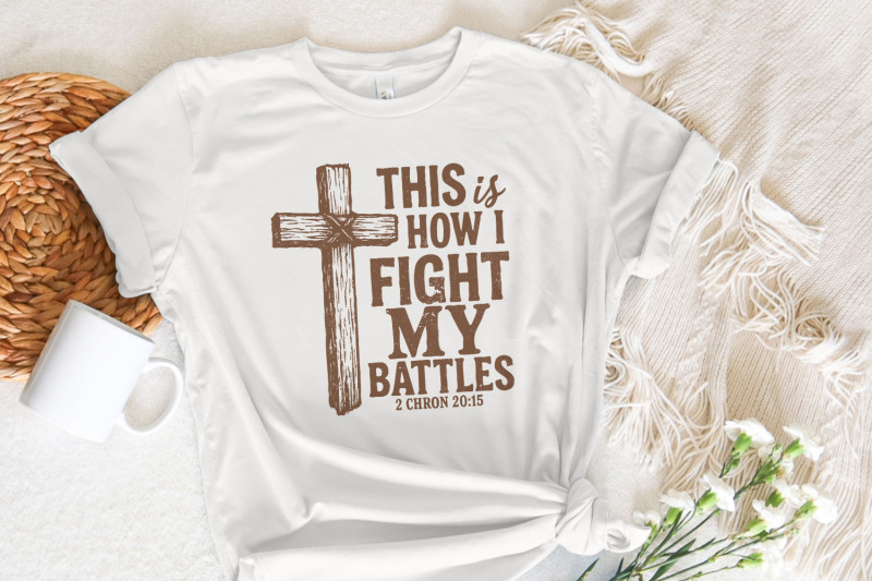 this-is-how-i-fight-my-battles-png-christian-cross-art-religious-bib