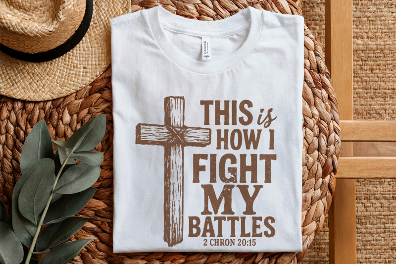 this-is-how-i-fight-my-battles-png-christian-cross-art-religious-bib