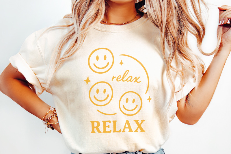 relax-png-smiley-face-digital-download-positive-vibes-shirt-yellow