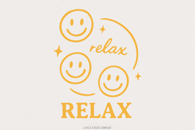 relax-png-smiley-face-digital-download-positive-vibes-shirt-yellow