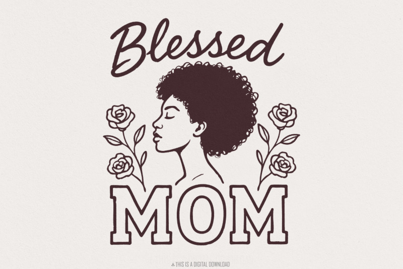 blessed-mom-png-black-woman-mother-art-afro-mom-digital-download-mo