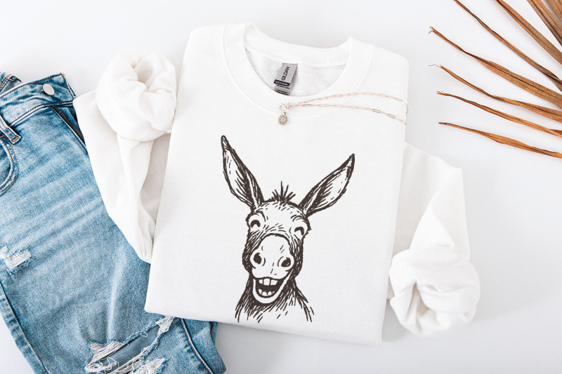 funny-donkey-png-smiling-animal-clipart-hand-drawn-farm-animal-png