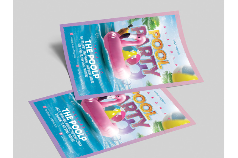themed-seasonal-pool-party-flyer