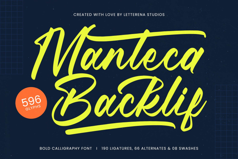 manteca-backlif-bold-calligraphy-font