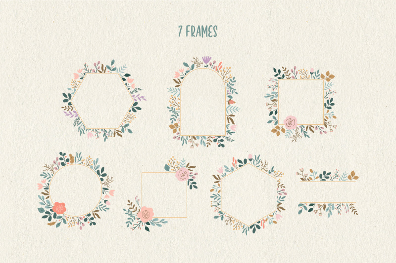 summer-florals-vector-collection