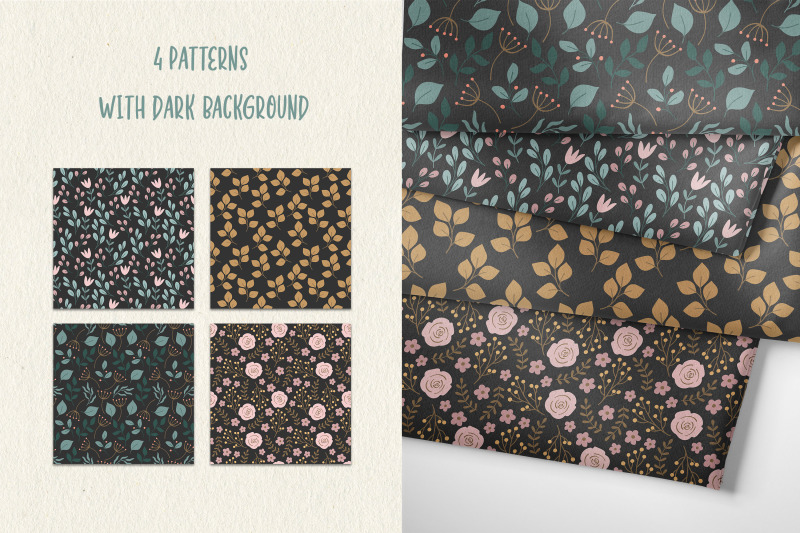 summer-florals-vector-collection