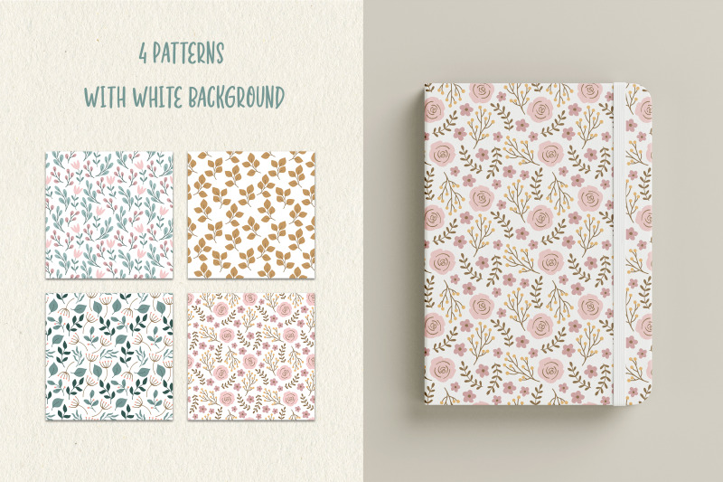 summer-florals-vector-collection