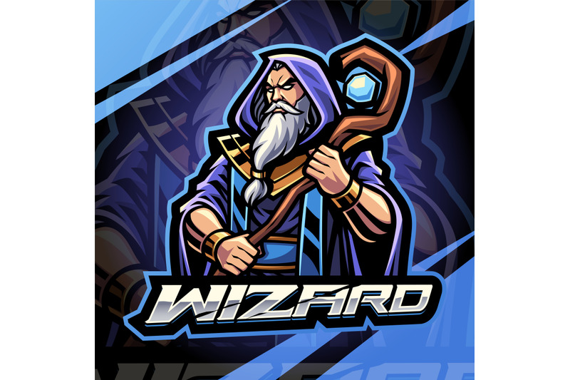 wizard-esport-mascot-logo-design
