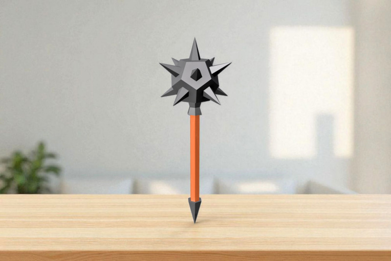 mace-3d-papercraft
