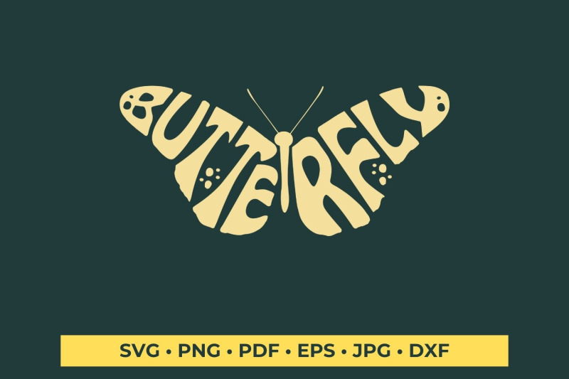 butterfly-word-art-svg-cut-file