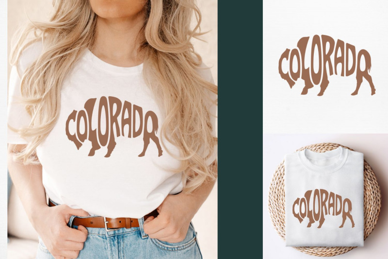colorado-buffalo-word-art-svg-cut-file