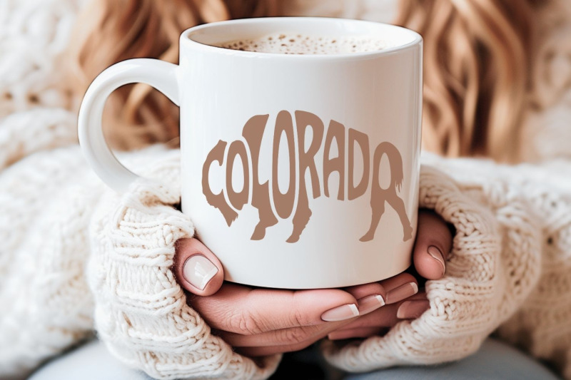 colorado-buffalo-word-art-svg-cut-file