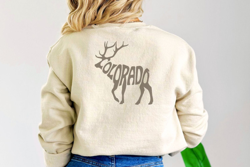 colorado-elk-word-art-svg-cut-file