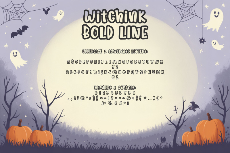 witchink-font-bundle-cute-halloween-handwritten-fonts-pack