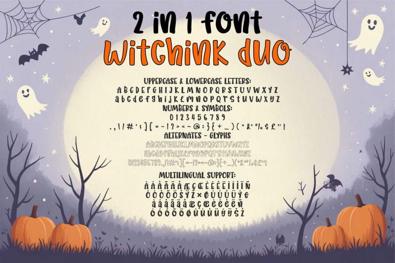 witchink-font-bundle-cute-halloween-handwritten-fonts-pack